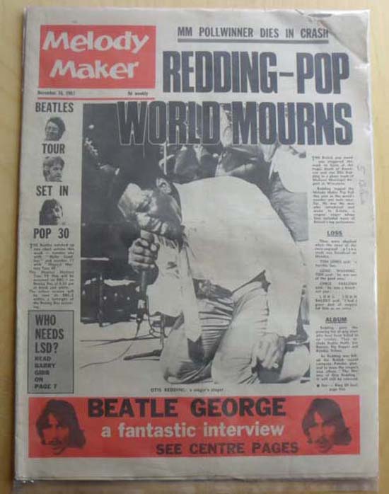 OTIS REDDING - Melody Maker