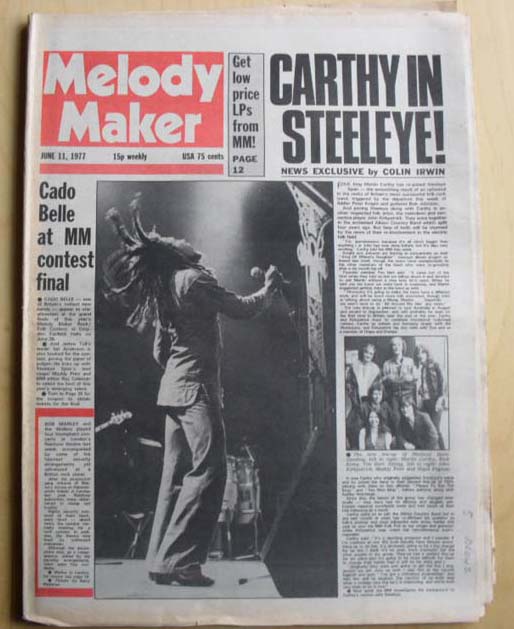 BOB MARLEY - Melody Maker