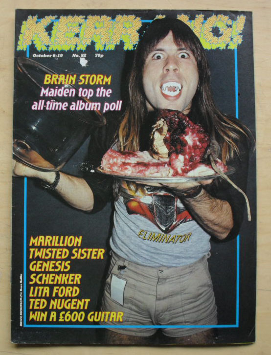 Iron Maiden Kerrang No.52 MAGAZINE
