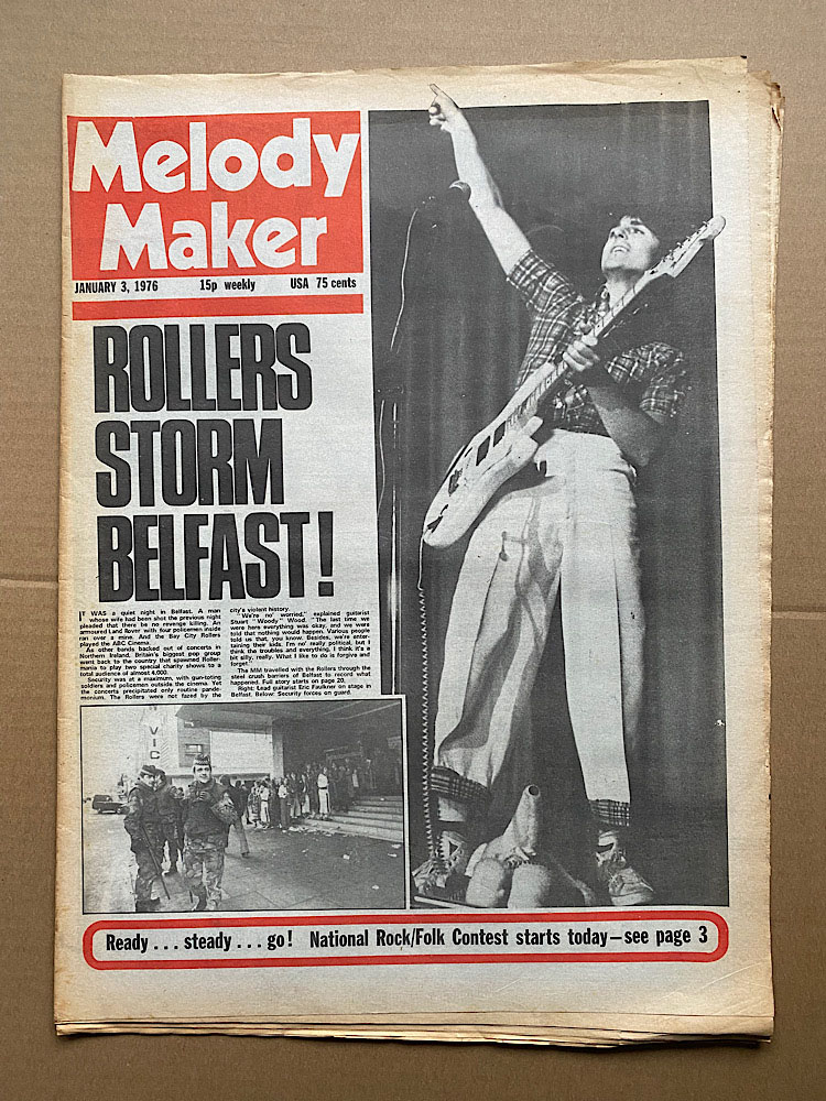 BAY CITY ROLLERS - MELODY MAKER