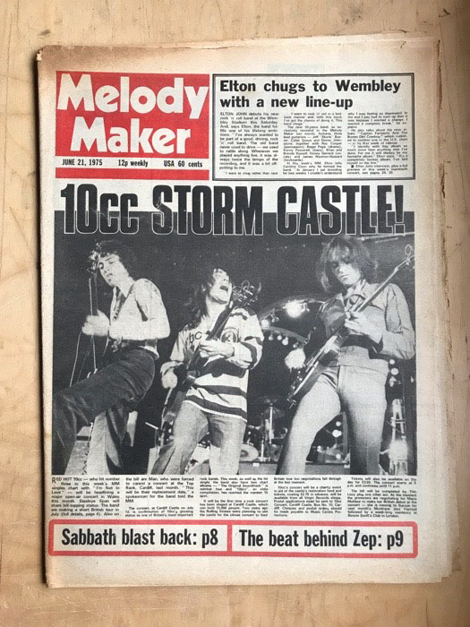 10CC - MELODY MAKER