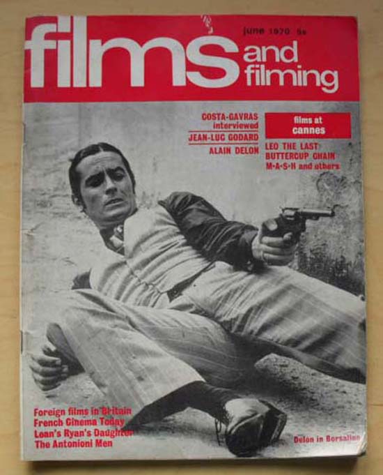 ALAIN DELON - FILMS AND FILMING