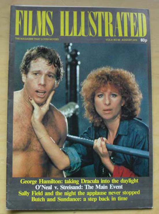 BARBRA STREISAND/RYAN O'NEAL - FILMS ILLUSTRATED #96