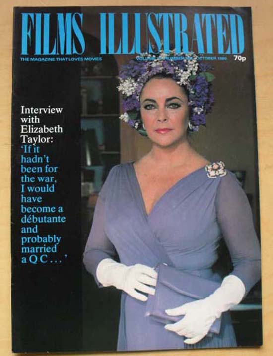 ELIZABETH TAYLOR - Films Illustrated #105
