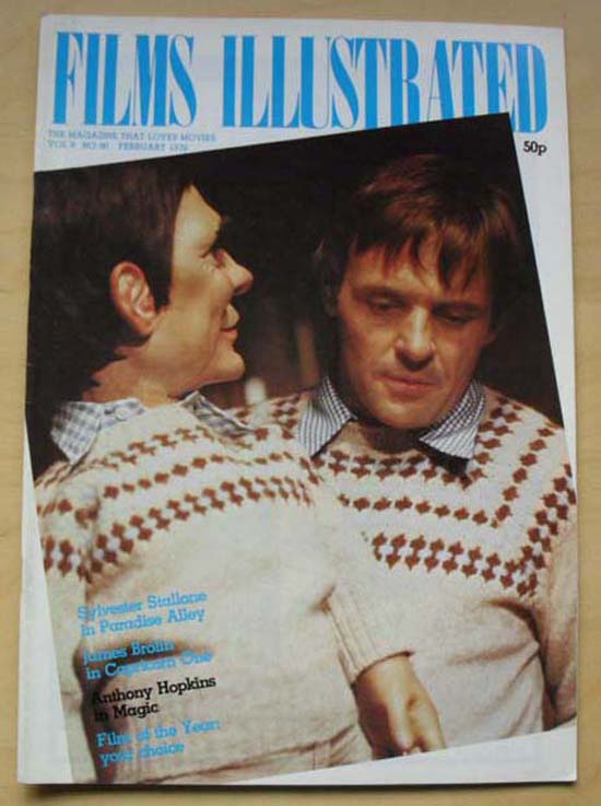 ANTHONY HOPKINS - FILMS ILLUSTRATED #90