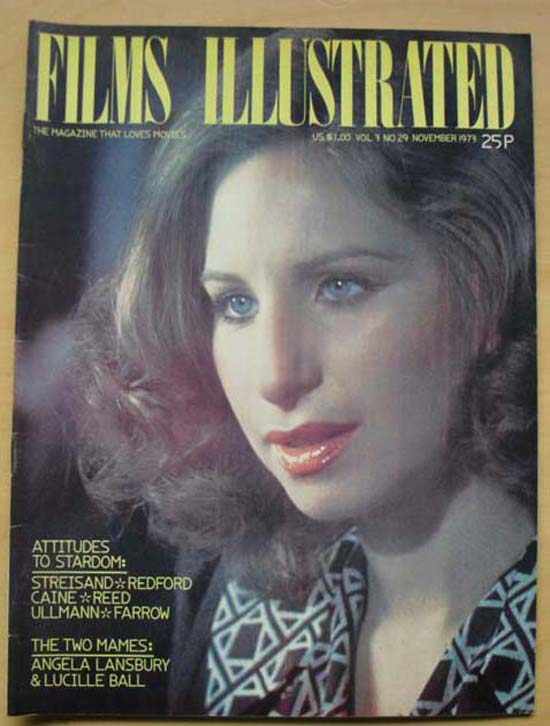 BARBRA STREISAND - FILMS ILLUSTRATED #29