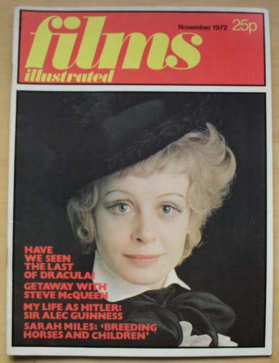 SARAH MILES - Films Illustrated #17
