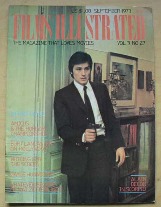 ALAIN DELON - FILMS ILLUSTRATED #27