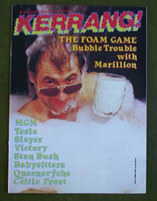 MARILLION - Kerrang No.138
