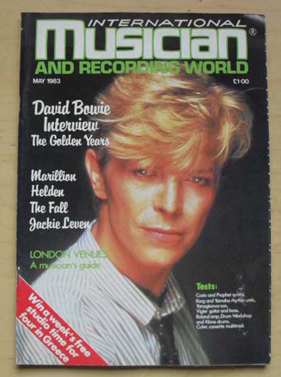 DAVID BOWIE - International Musician