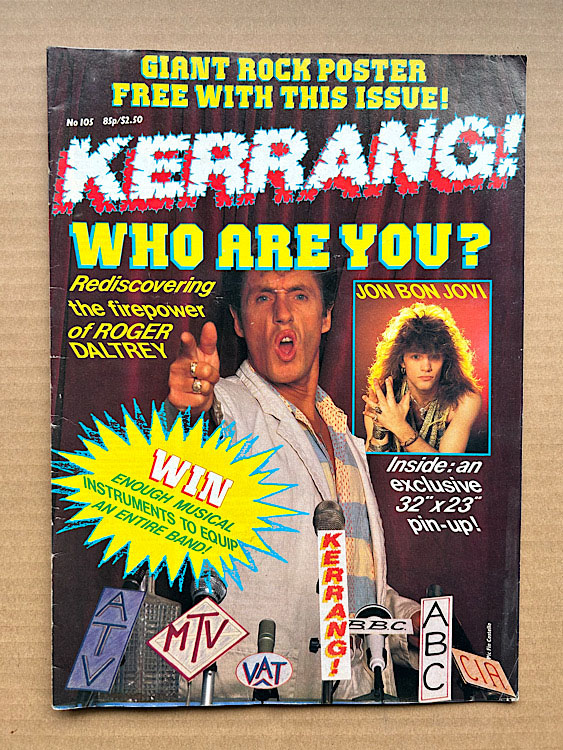 Kerrang No.105 - Uk listings