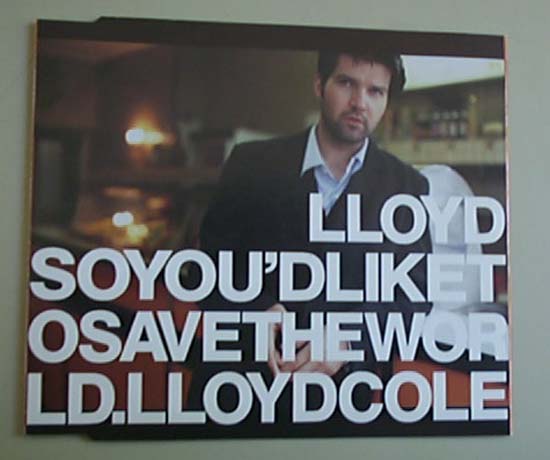 Cole, lloyd - So You'd Like To Save The World - Uk