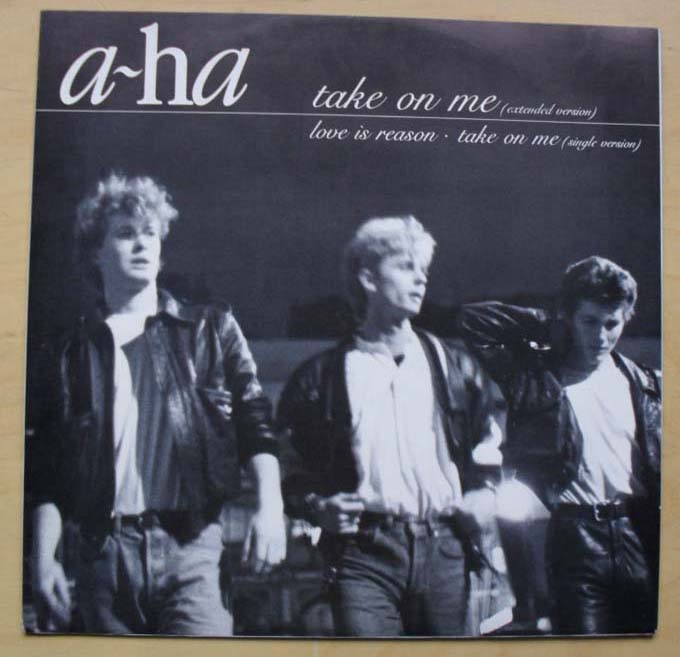 A-HA - Take On Me (b&w)