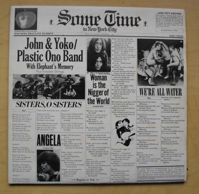 Some Time In New York - JOHN LENNON/PLASTIC ONO BAND