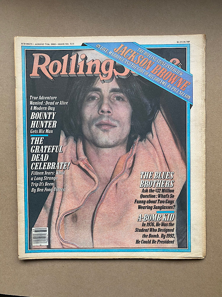 JACKSON BROWNE - Rolling Stone No.323