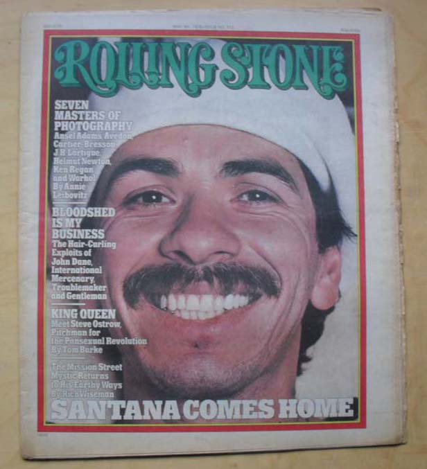 SANTANA - Rolling Stone No.212