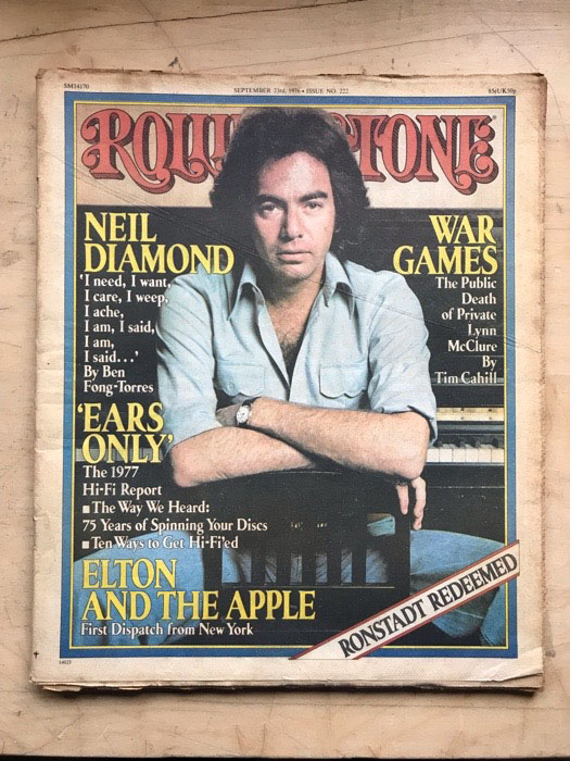 NEIL DIAMOND - Rolling Stone No.222