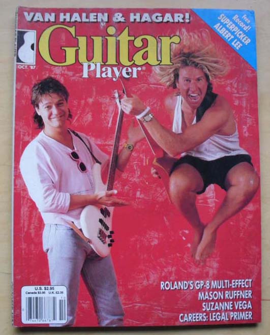 VAN HALEN - GUITAR PLAYER