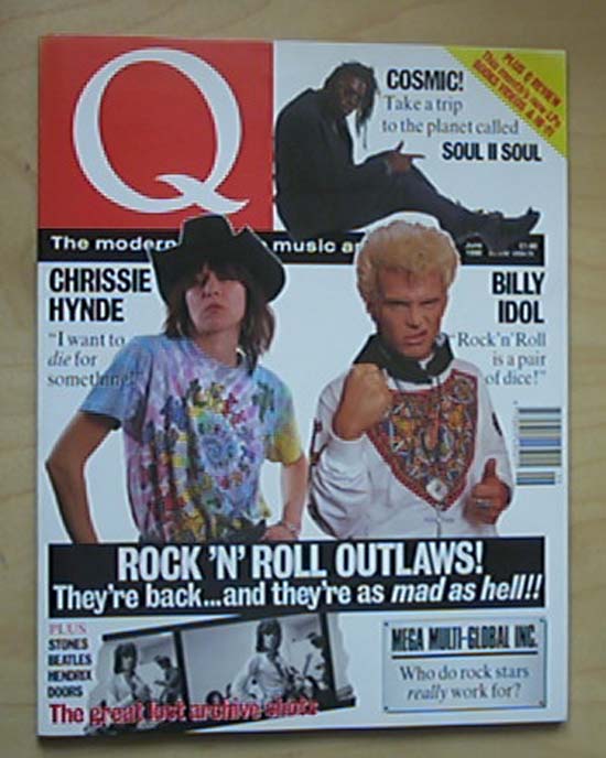 BILLY IDOL/PRETENDERS - Q #45