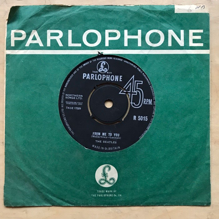 BEATLES - From Me To You Record