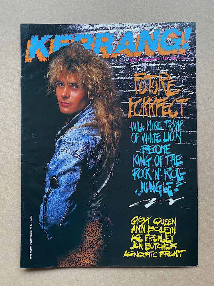 White Lion - Kerrang No.167 - Uk