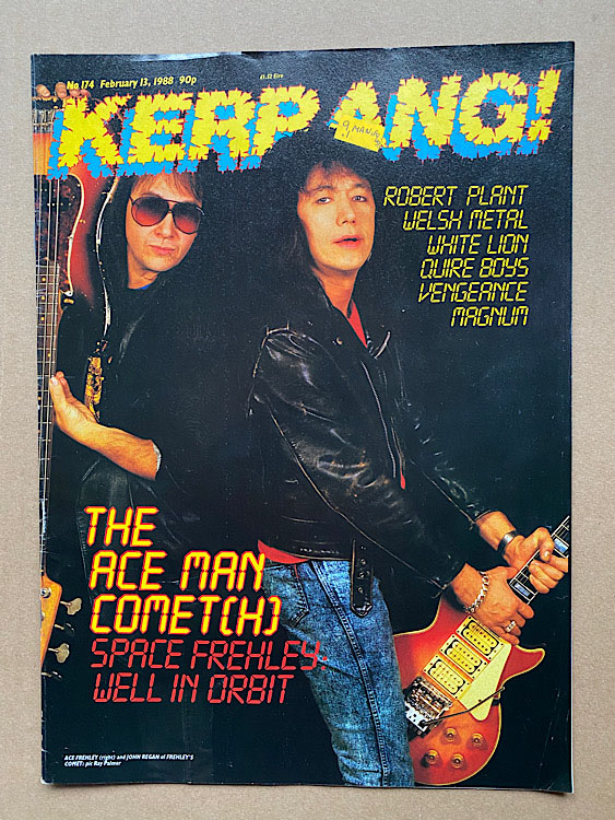 ACE FREHLEY - Kerrang No.174