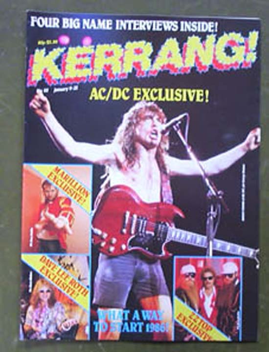 AC/DC - Kerrang No.111