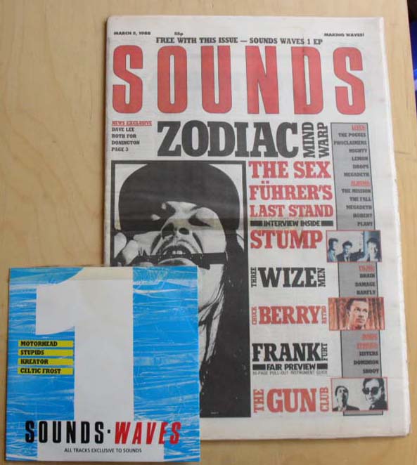 ZODIAC MINDWARP/CELTIC FROST - SOUNDS/MOTORHEAD