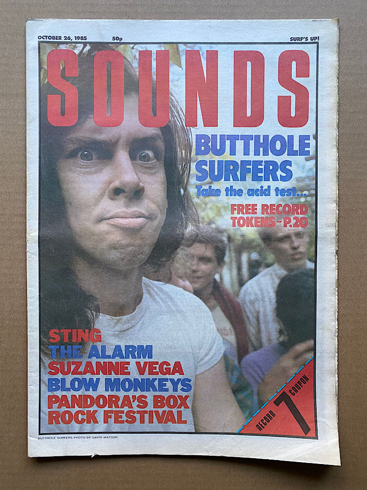 BUTTHOLE SURFERS - Sounds
