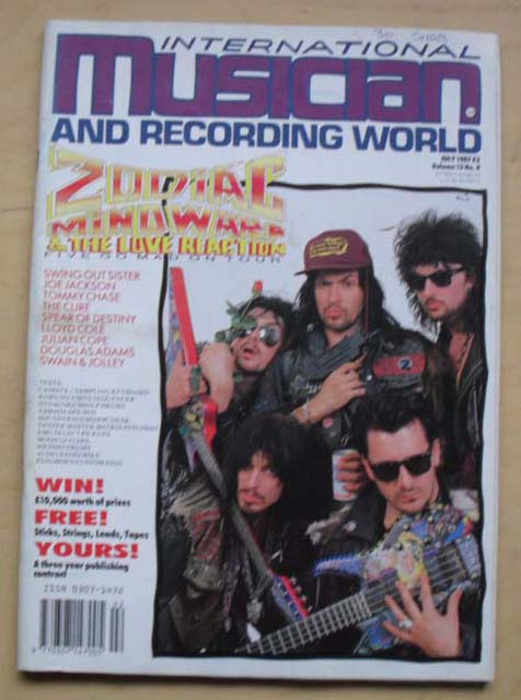 ZODIAC MINDWARP - INTERNATIONAL MUSICIAN