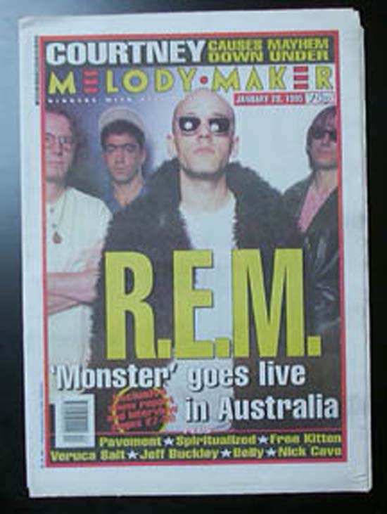R.E.M. - MELODY MAKER
