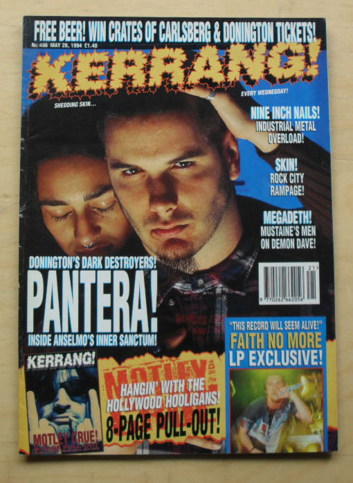 PANTERA - KERRANG NO.496