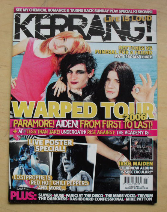 PARAMORE - KERRANG NO.1119