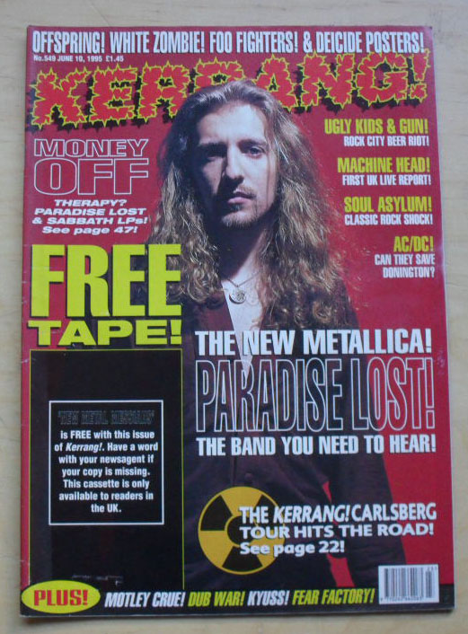 PARADISE LOST - KERRANG NO.549