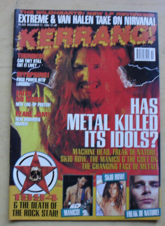 MACHINE HEAD - KERRANG NO.525