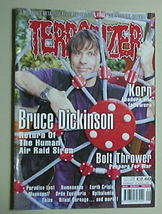 Terrorizer No.58 - Uk listings
