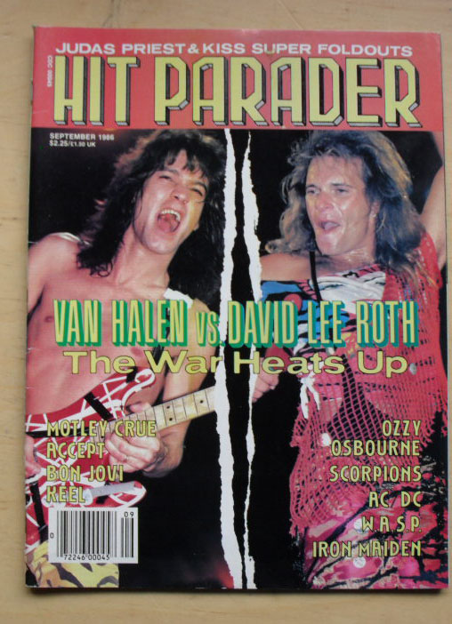 VAN HALEN - HIT PARADER