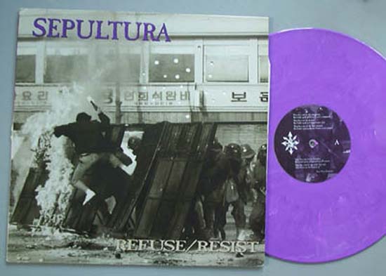 Sepultura - Refuse/resist (purple - Dutch)