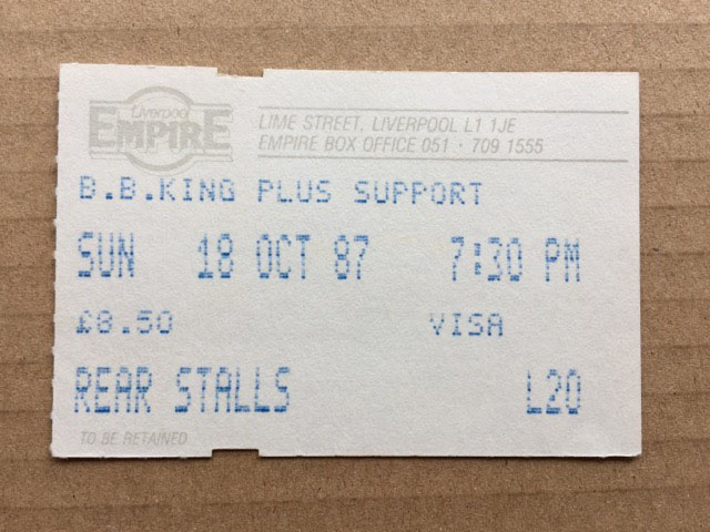B B KING - LIVERPOOL EMPIRE