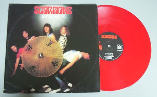 Scorpions - Lovedrive (red - Uk)