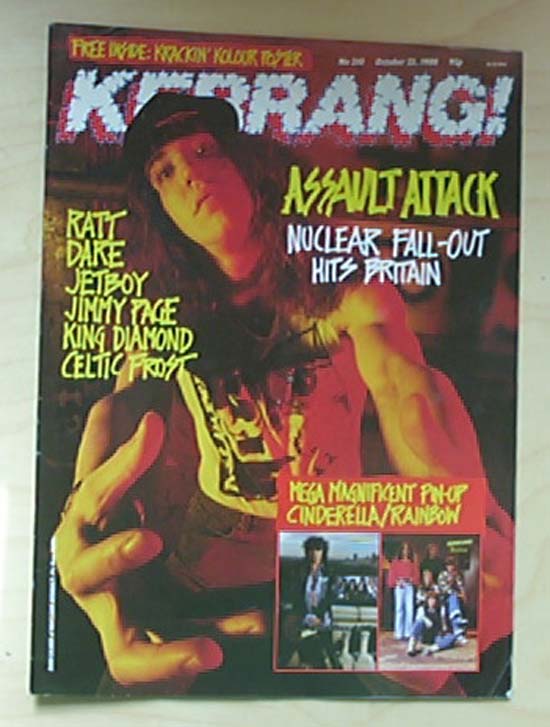 Kerrang No.210 - Uk listings
