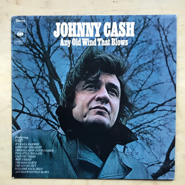 JOHNNY CASH - Any Old Wind That Blows Record