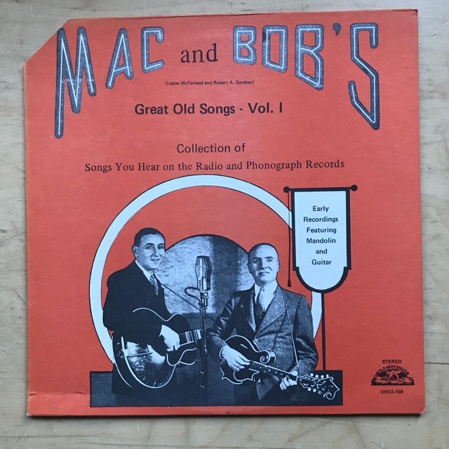 MAC & BOB - GREAT OLD SONGS - VOL. 1