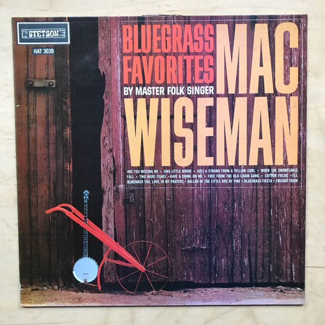 MAC WISEMAN - BLUEGRASS FAVOURITES
