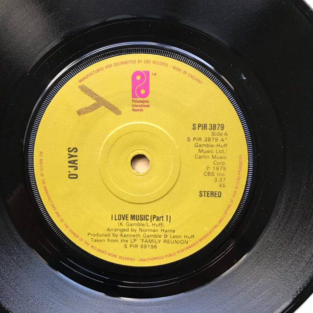 O'JAYS - I LOVE MUSIC
