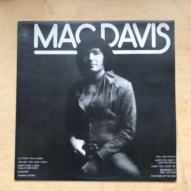 MAC DAVIS - MAC DAVIS