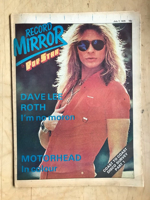 VAN HALEN - Record Mirror