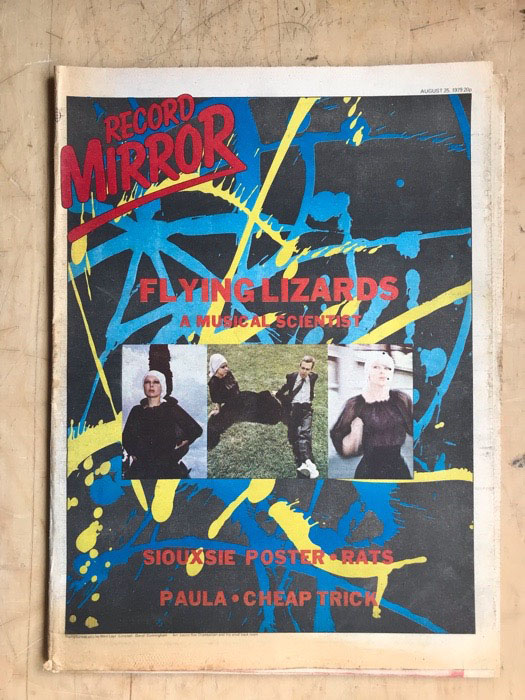 FLYING LIZARDS - Record Mirror