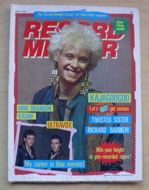 KAJAGOOGOO - RECORD MIRROR