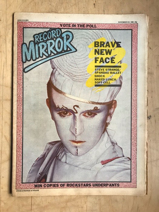 Visage Record+Mirror MAGAZINE